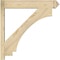 Ekena Millwork Imperial Rough Sawn Arts and Crafts Outlooker, Douglas Fir, 6"W x 30"D x 30"H OUT06X30X30IMP03RDF - alternate 4